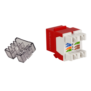 Модуль Keystone, RJ45, неэкранированный, кат.6, без шторки, 180 градусов